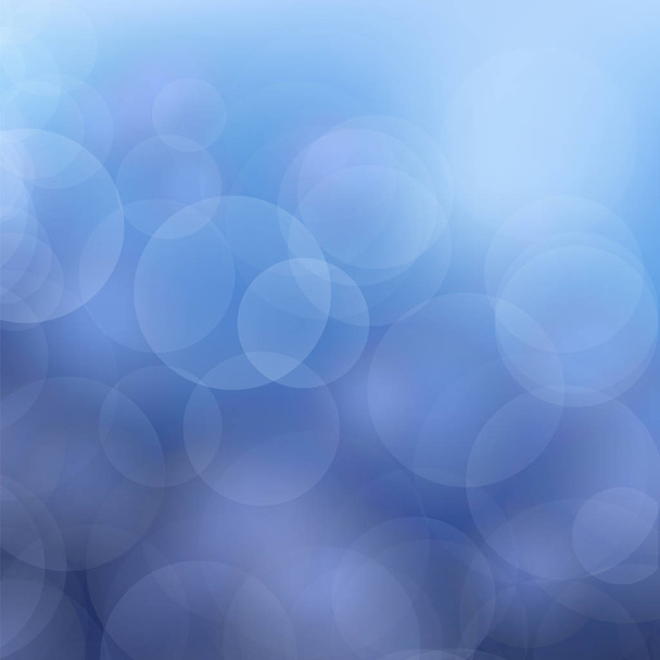 Abstract Blue Blurred Background - Vector, Image