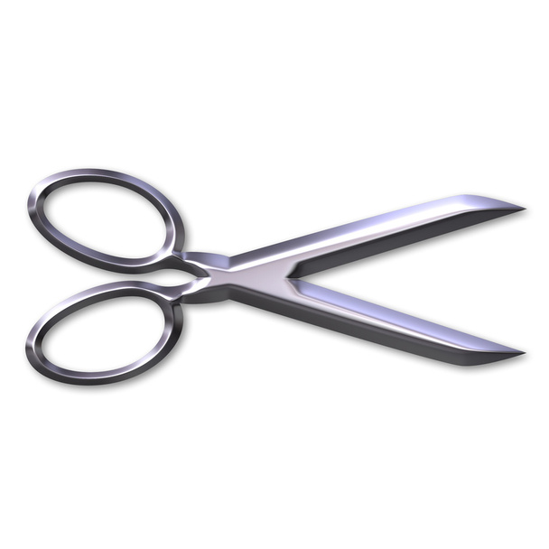 Silver Scissors - Photo, image