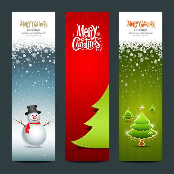Joyeux Noël, conception de bannière arrière-plan vertical
 - Vecteur, image