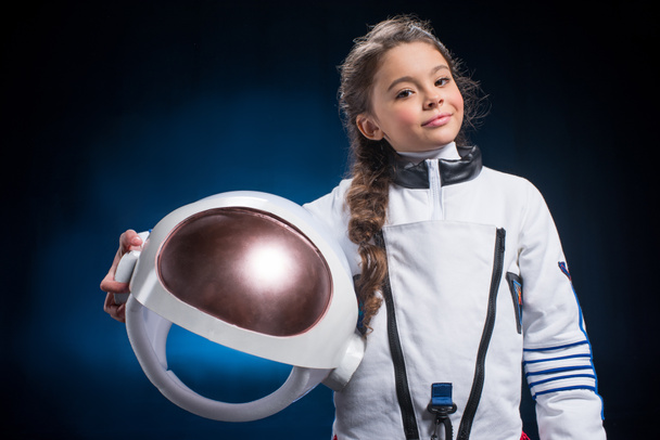 Little girl in space suit  - Photo, Image