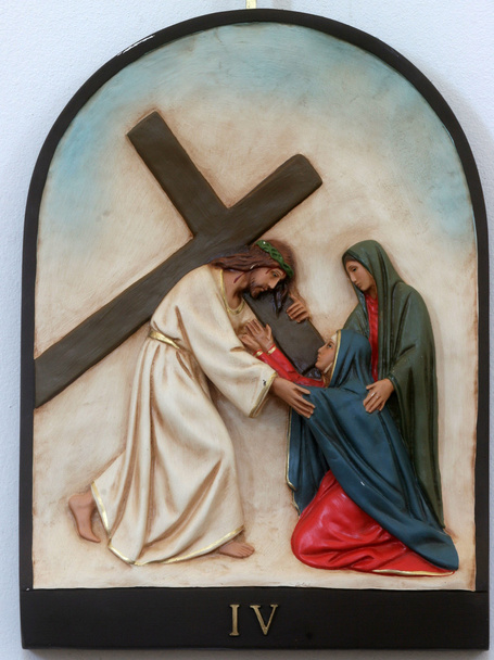 4th Stations of the Cross - Photo, Image