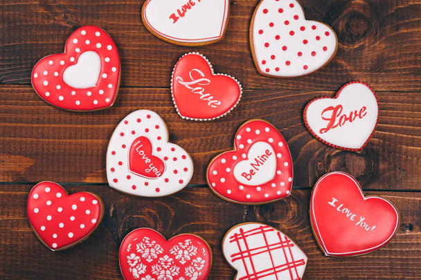 Valentine's Day biscuits - Foto, afbeelding