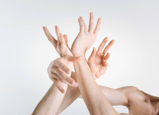 hands expressing grace - Φωτογραφία, εικόνα