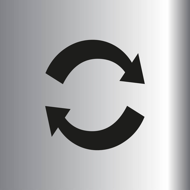 Icono de botón de recarga
 - Vector, Imagen