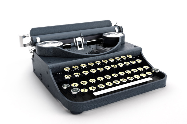 Retro vintage typewriter - Foto, Imagem