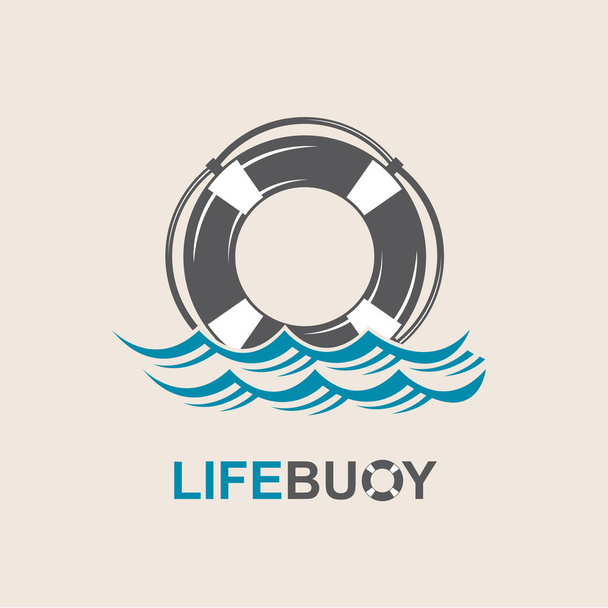 lifebuoy design element - Vektor, kép