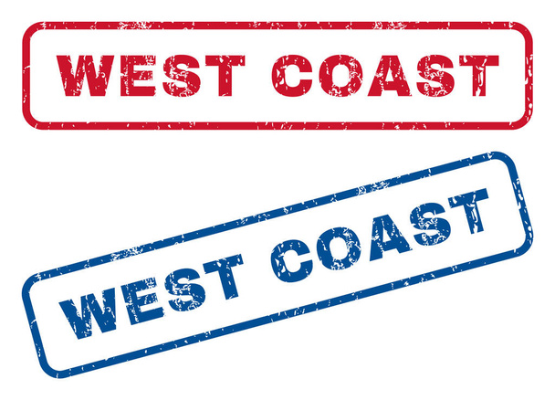 West Coast Rubber Stamps - Vektori, kuva