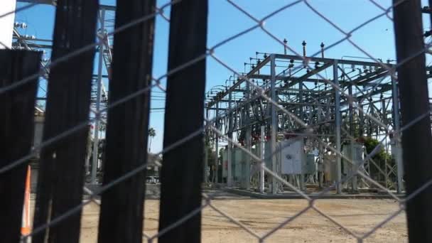 Elektrické power station, San Diego, Kalifornie, Usa - Záběry, video