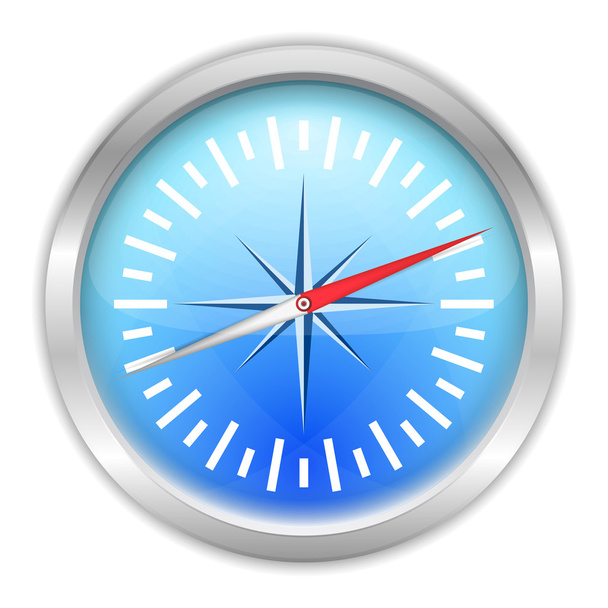 Compass Icon - Wektor, obraz