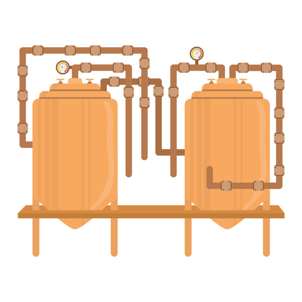 réservoir de bière icône image design
 - Vecteur, image