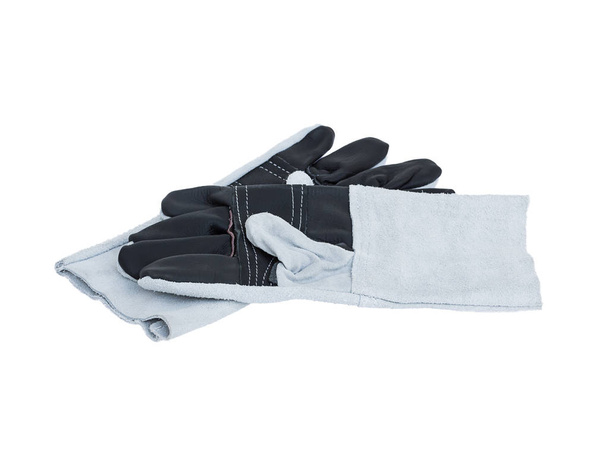 Δερμάτινα γάντια σε λευκό - Φωτογραφία, εικόνα