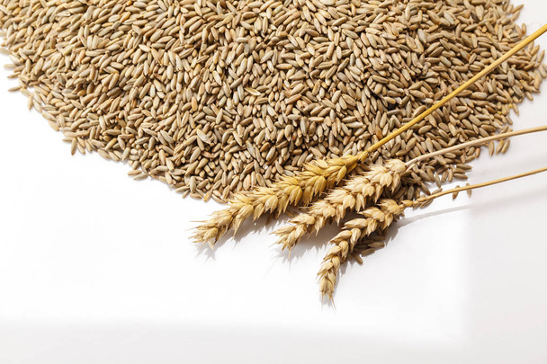 小麦穀物の食事の耳 - 写真・画像