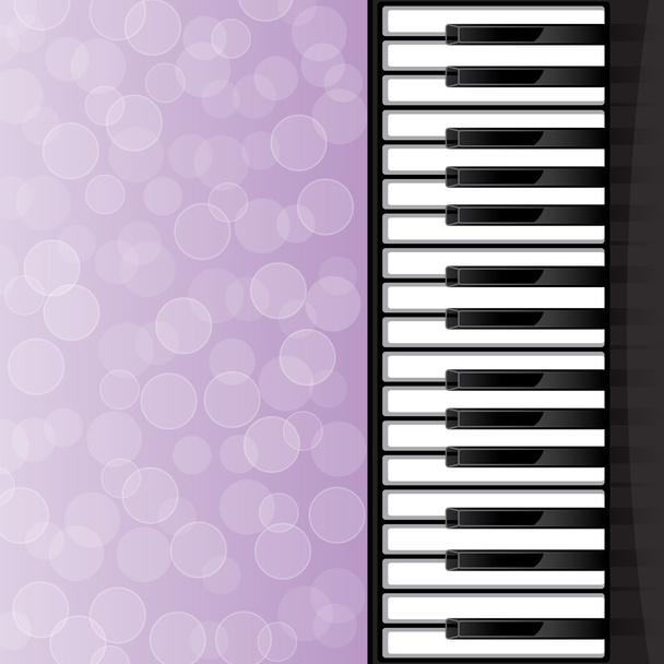 piyano tuşları ile arka plan - Vektör, Görsel
