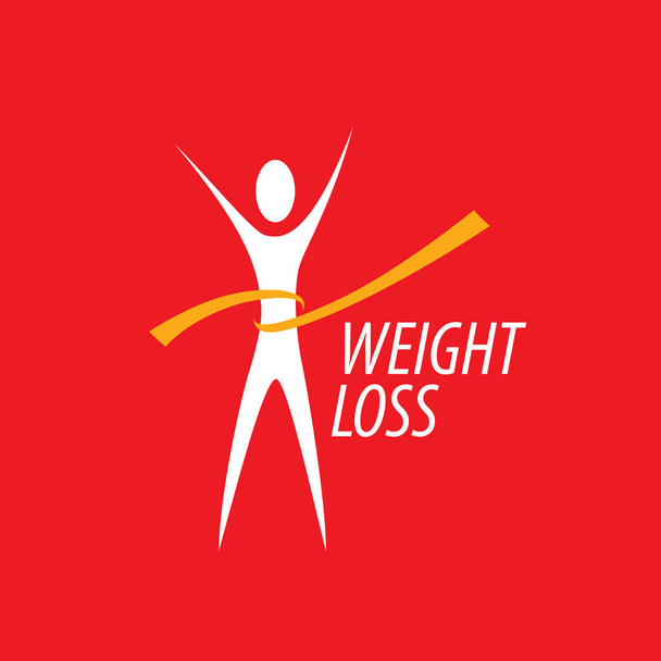 重量損失のロゴ - ベクター画像