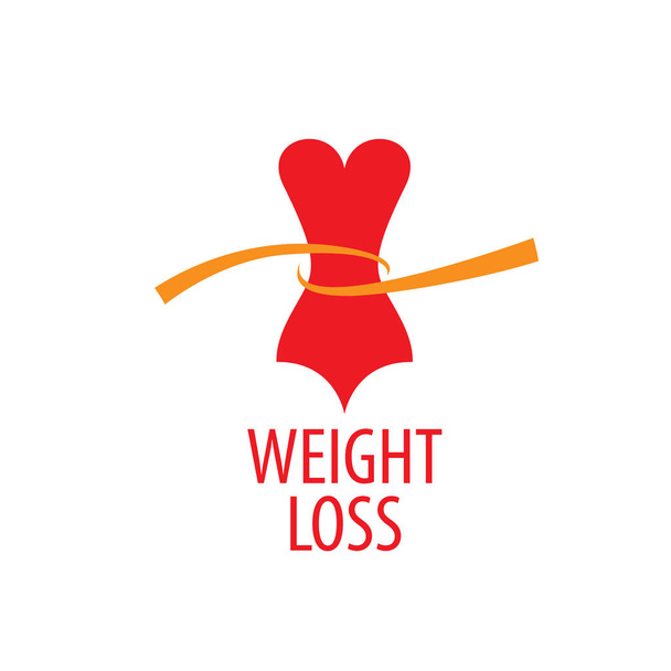 weight loss logo - Vector, Image