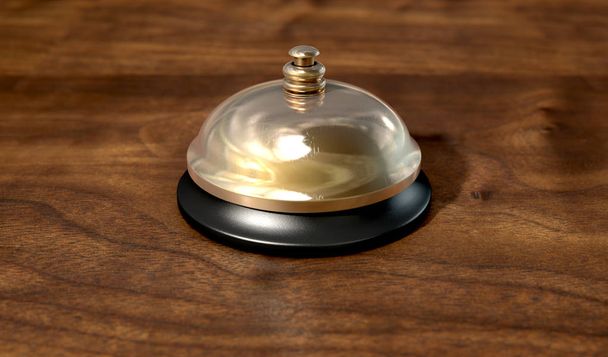 Service Bell Brass - Photo, Image