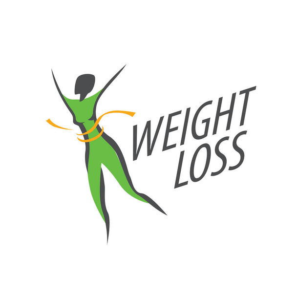 logotipo da perda de peso
 - Vetor, Imagem