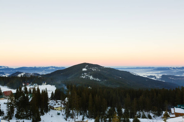 mount Goverla at sunset Mountains Carpathians - Фото, зображення