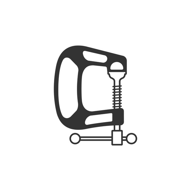 Clamp tool icon - Vector, Image
