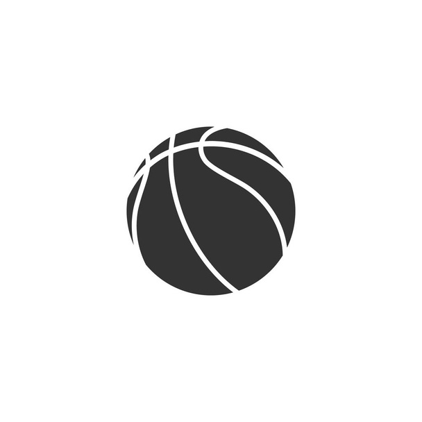 kosár ball ikon - Vektor, kép