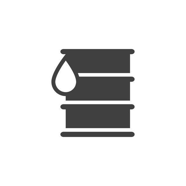 значок барреля нефти - Вектор,изображение