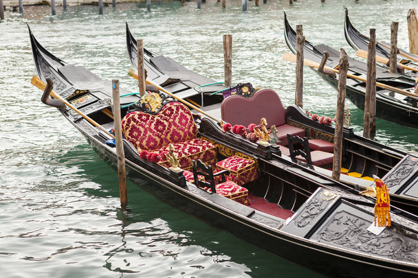 Gondola Venetsiassa Italiassa
 - Valokuva, kuva