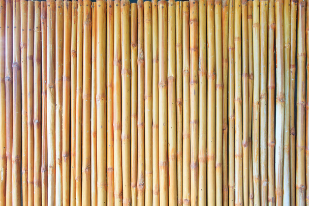 bamboe hek achtergrond - Foto, afbeelding