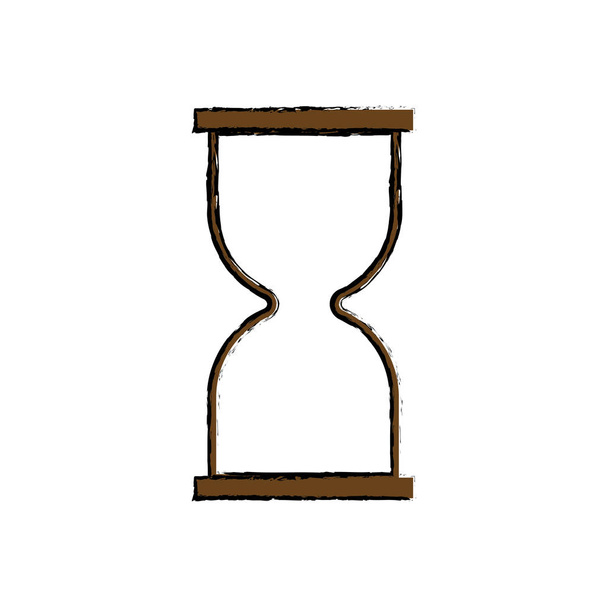 Sanduhr antike Uhr - Vektor, Bild