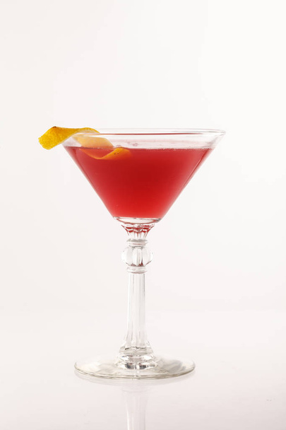 Delicious cocktail in glass - Fotoğraf, Görsel