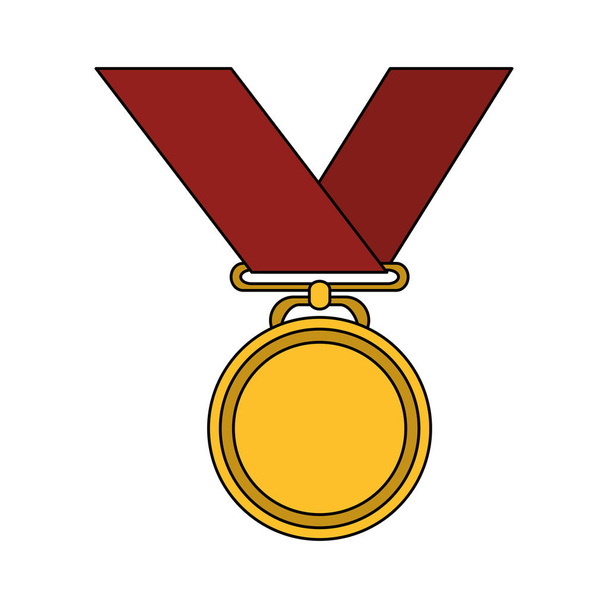 Εικονίδιο μετάλλιο νικητή - Διάνυσμα, εικόνα