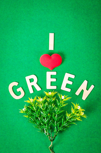 I love green.  - Foto, Imagen