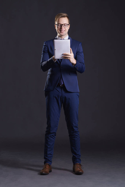 Young and confident businessman - Fotó, kép