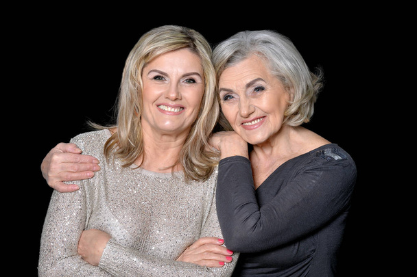 two beautiful senior women - Foto, Imagen