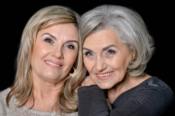 two beautiful senior women - Fotó, kép