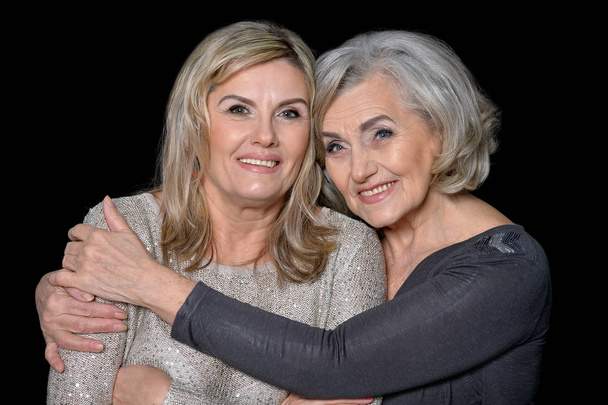 two beautiful senior women - Фото, изображение