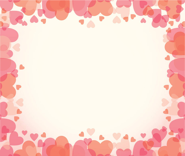 Vector illustration of heart shapes - Vector, Image