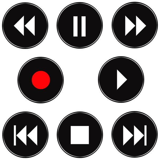 3D κουμπιά του ήχου - Φωτογραφία, εικόνα