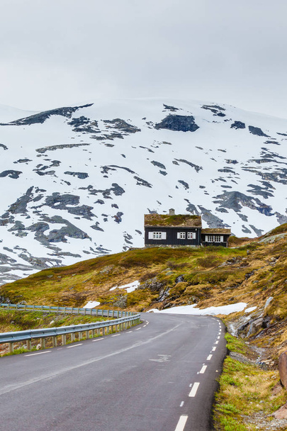 Road to Dalsnibba mountain, Norway - Fotografie, Obrázek