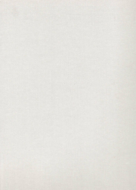 Hintergrund aus weißer, grober Leinwand-Textur - Foto, Bild