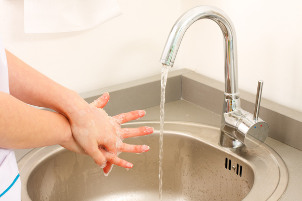 Professional Hand Washing - Photo, Image
