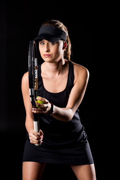 Female tennis player - Foto, imagen