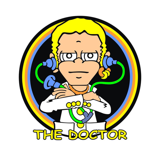 The Doctor 46 Valentino Rossi - Vector, Image