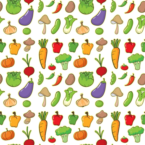 Diversos legumes
 - Vetor, Imagem