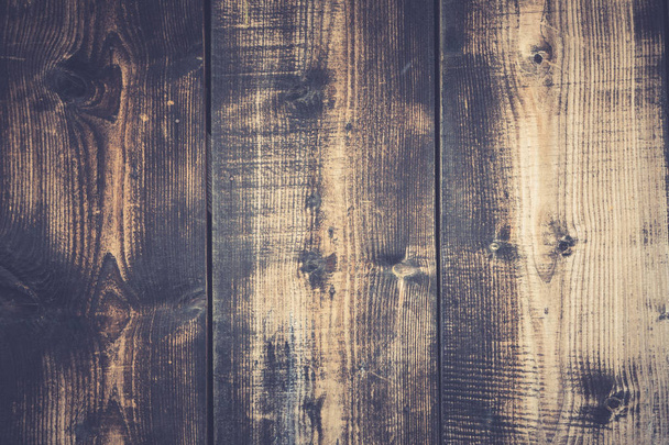 natural old wooden background. grunge wood panels  - Foto, afbeelding