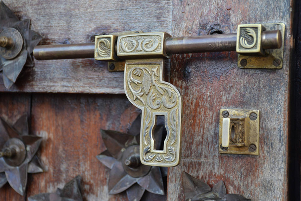 antika kapı kolu - Fotoğraf, Görsel