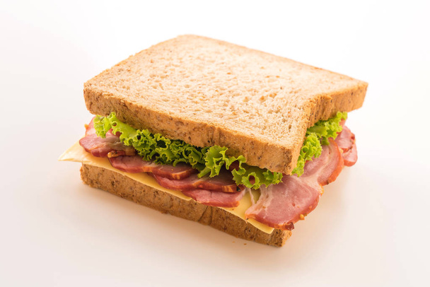 sandwich  on white background - Photo, Image