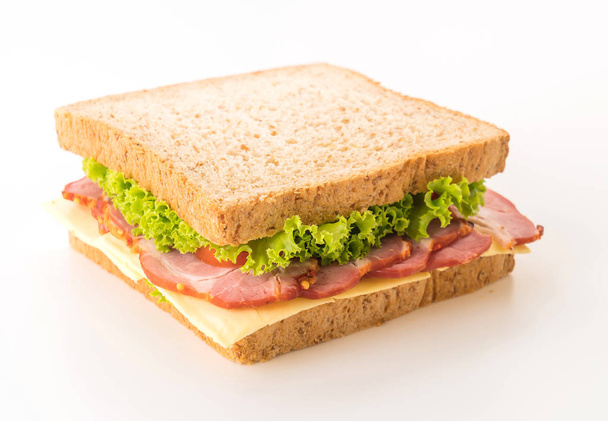 sandwich  on white background - Photo, Image