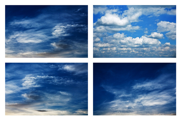 Patrones de nubes en el cielo
. - Foto, Imagen