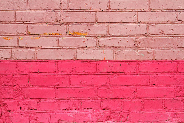 Pink brick wall as background, texture - Foto, immagini