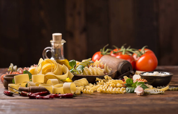 Various mix of pasta - Zdjęcie, obraz